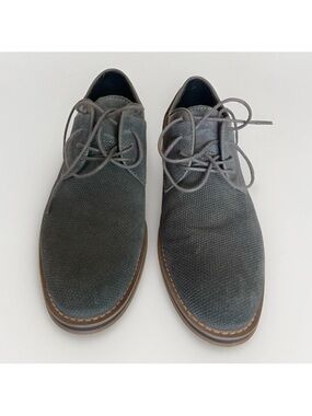 Joseph Abboud Cannon Gray Suede Lace Up Oxford Men’s 8.5 M